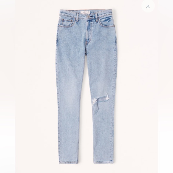 Abercrombie & Fitch Denim - Abercrombie and fitch high rise skinny